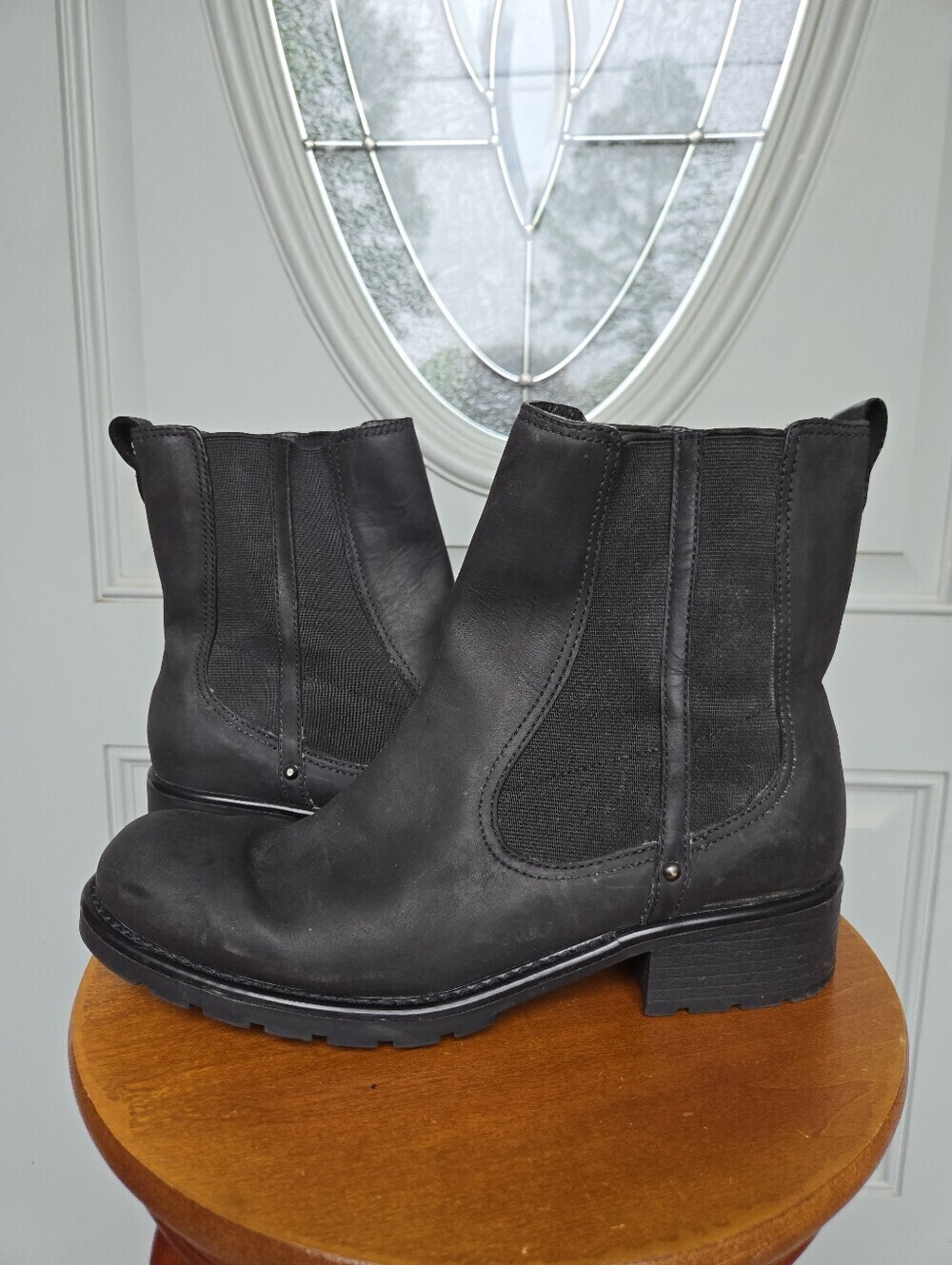 CLARKS Orinoco Club Black Leather